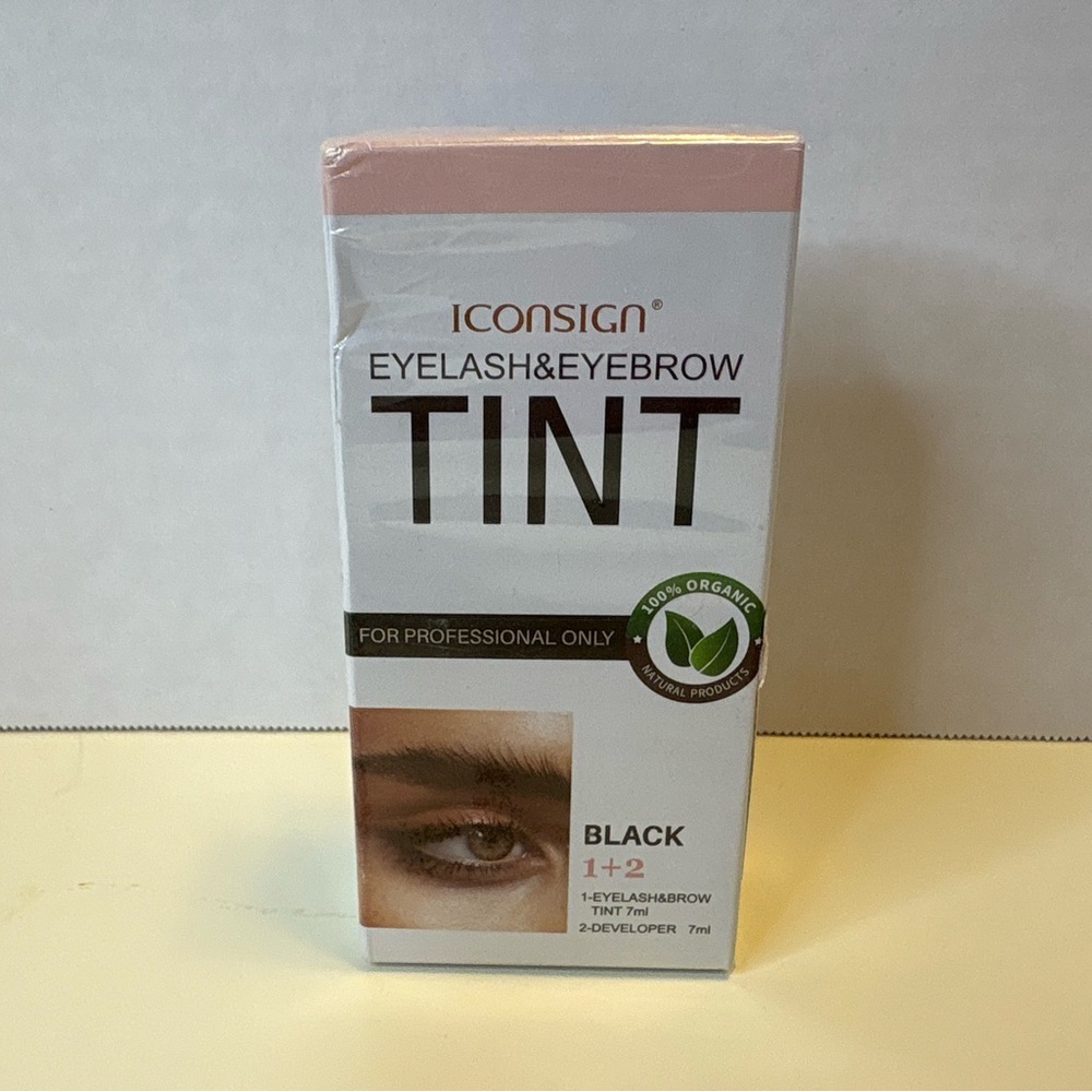 ICONSIGN Eyelash & Eyebrow Tint Black